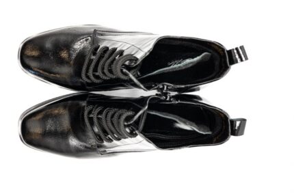 Pantofi dama piele naturala – NIK M 782 gri Botine